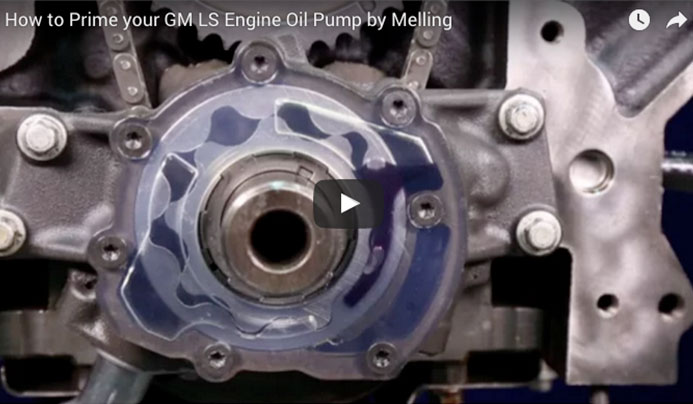 How to Prime your GM LS Engine Oil Pump by Melling