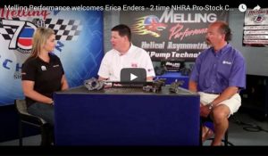 Melling Performance welcomes Erica Enders - 2 time NHRA Pro-Stock Champ!